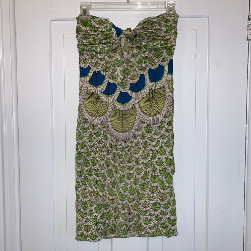 Mara Hoffman Silk Peacock Dress